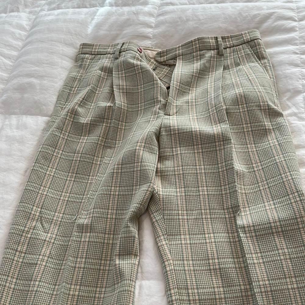 Gucci wool dress pants cuffed 50 euro